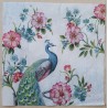 Serviette Pfau