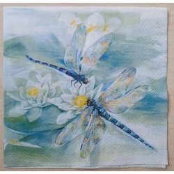 Serviette Libellen