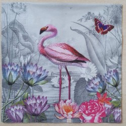 Serviette Flamingo
