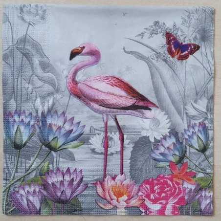 Serviette Flamingo
