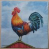 Serviette Hahn