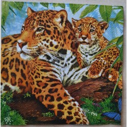 Serviette Leopard