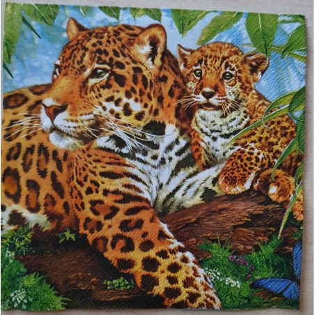 Serviette Leopard