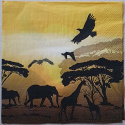 Serviette Safari