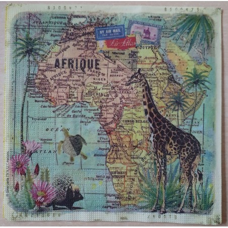 Serviette Afrika