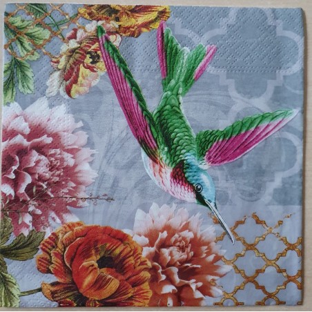 Serviette Eisvogel