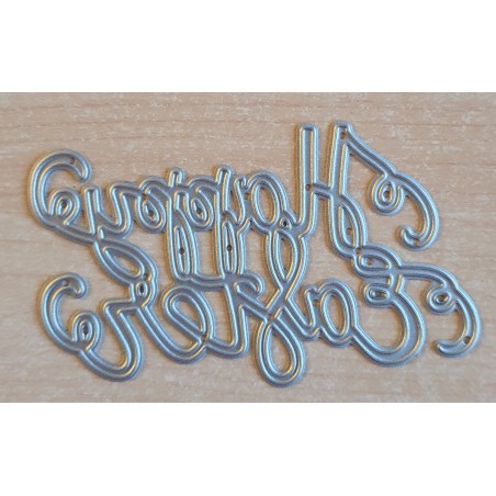 Metall Stanzform Happy Easter