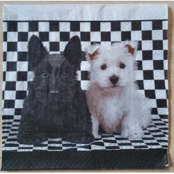 Serviette Hunde