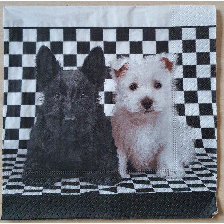 Serviette Hunde
