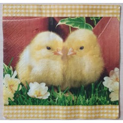 Serviette Küken