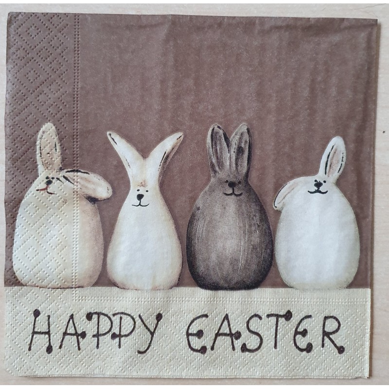 Serviette Happy Easter