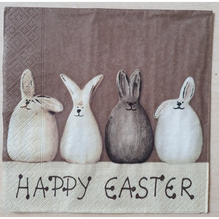 Serviette Happy Easter