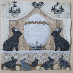 Serviette Kaninchen