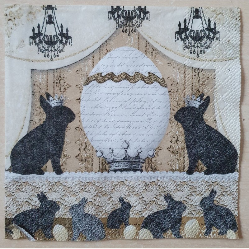 Serviette Kaninchen