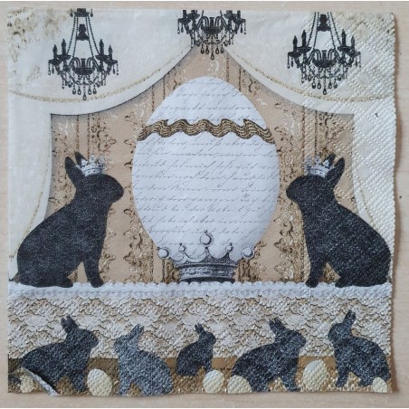 Serviette Kaninchen