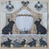 Serviette Kaninchen