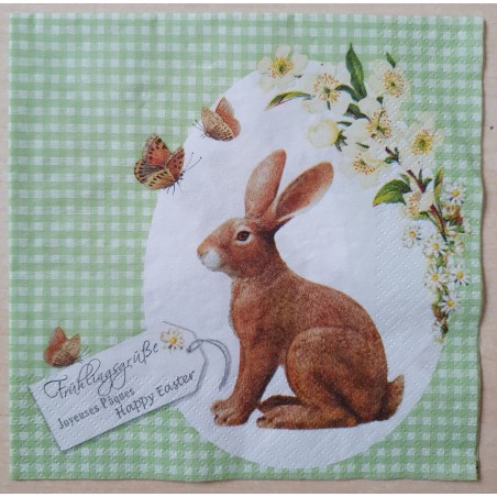 Serviette Kaninchen