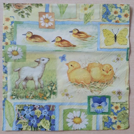 Serviette Ostern
