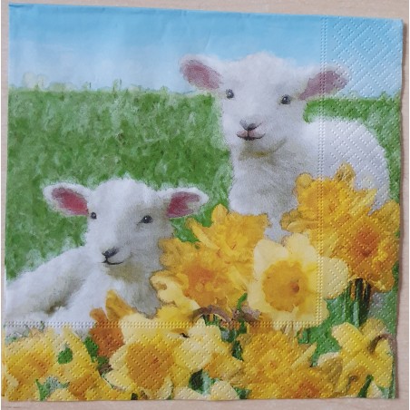 Serviette Lamm