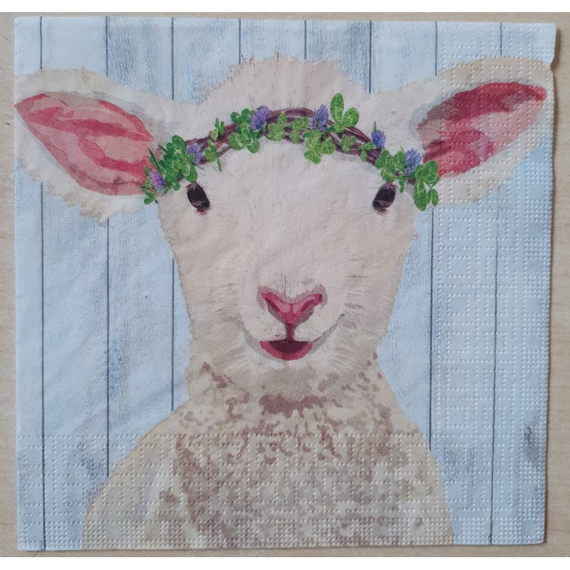 Serviette Lamm