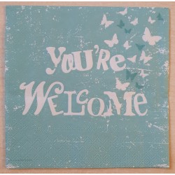 Serviette Welcome