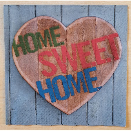 Serviette Home sweet Home