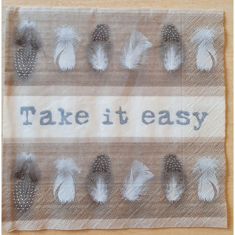 Serviette Take it Easy