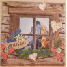 Serviette Der Berg ruft
