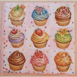 Serviette Cupcakes