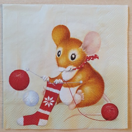 Serviette Maus