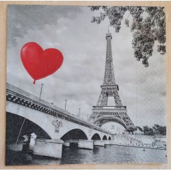 Serviette Eiffelturm