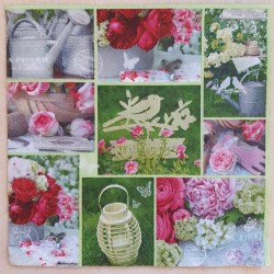 Serviette Rosen