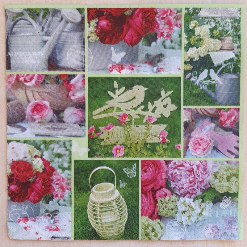 Serviette Rosen