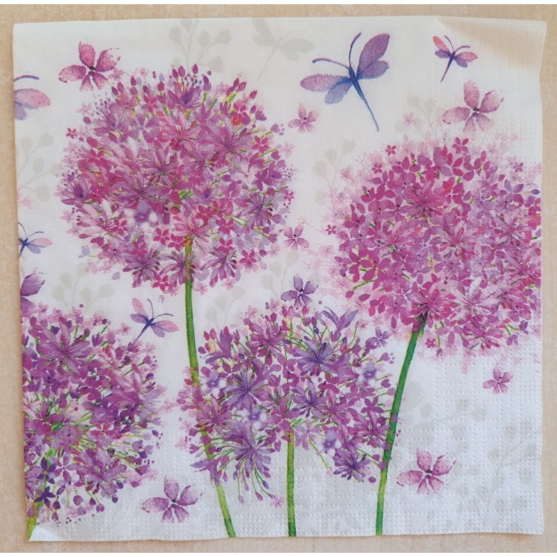 Serviette Pusteblume