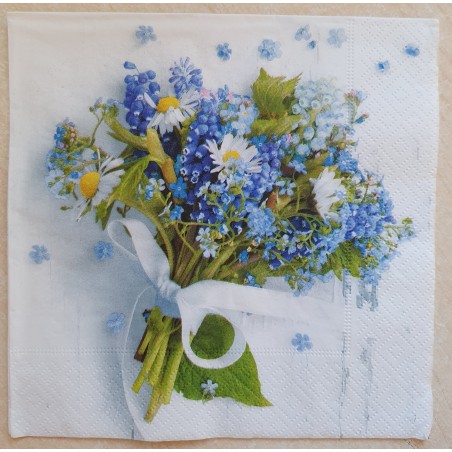 Serviette Blumenstrauss