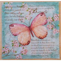 Serviette Schmetterlinge