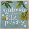 Serviette Welcome..... mint