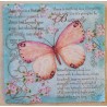 Serviette Schmetterling
