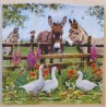 Serviette Esel