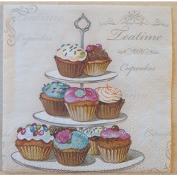 Serviette Cupcakes