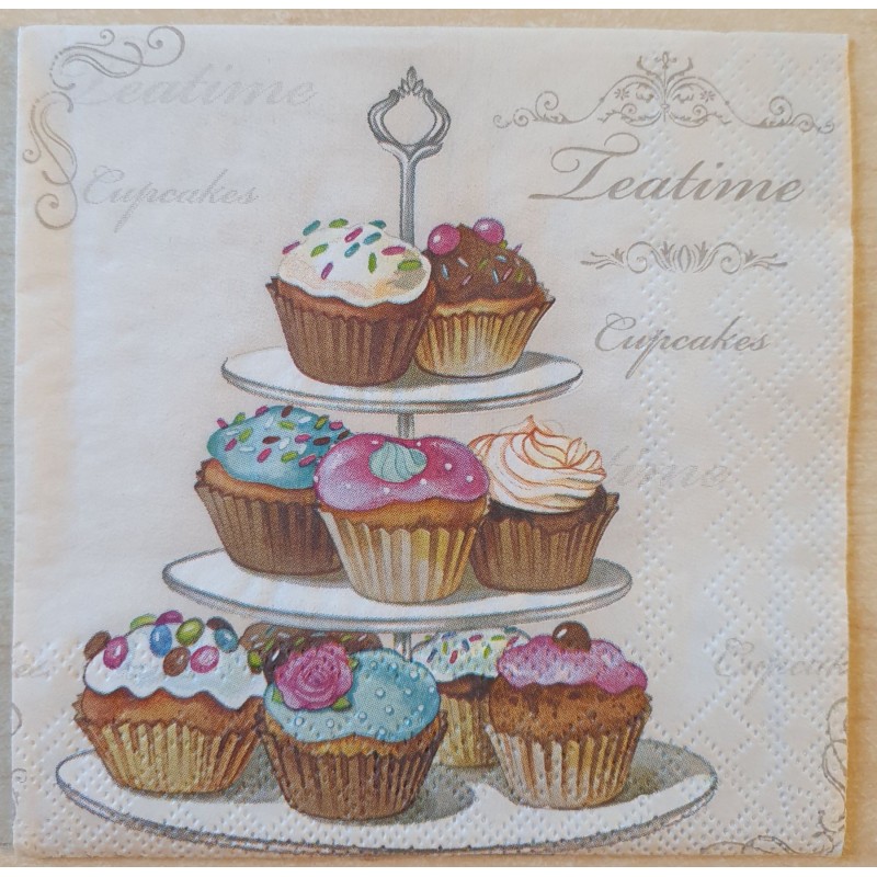 Serviette Cupcakes
