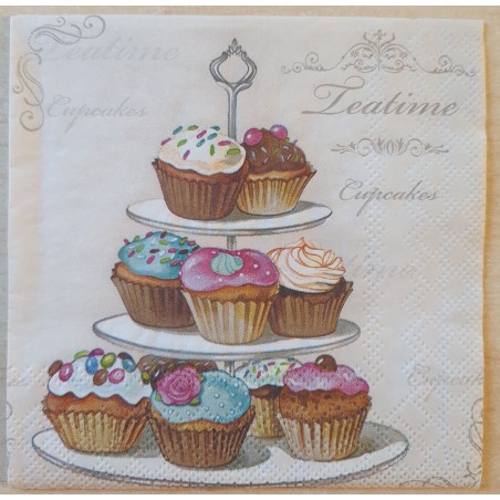 Serviette Cupcakes