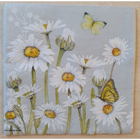 Serviette Margriten