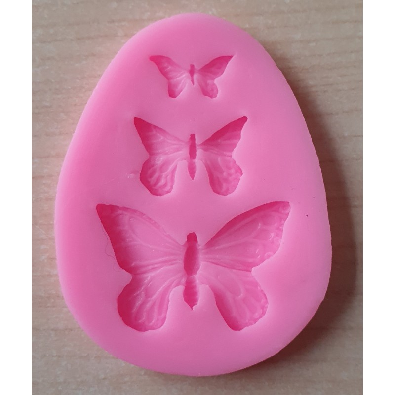 Silikonform Schmetterlinge