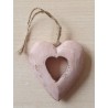 Holz Herz rosa