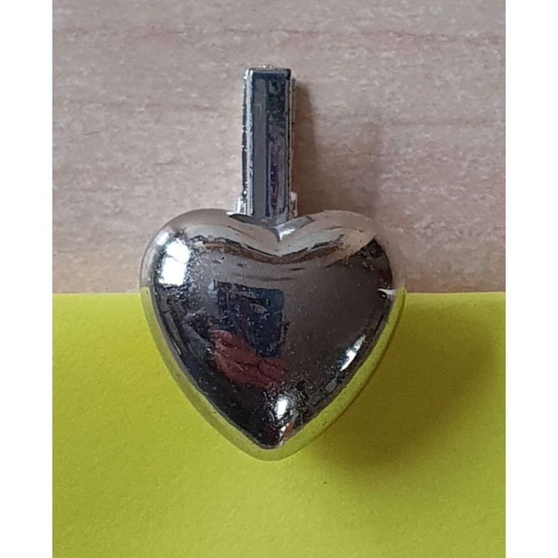Herz Clip silber