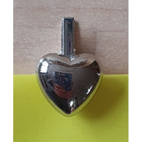 Herz Clip silber