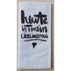 Taschentücher Heute ist mein.....