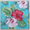 Serviette Tropischer Hibiskus