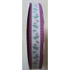 Dekoband Rosen magenta